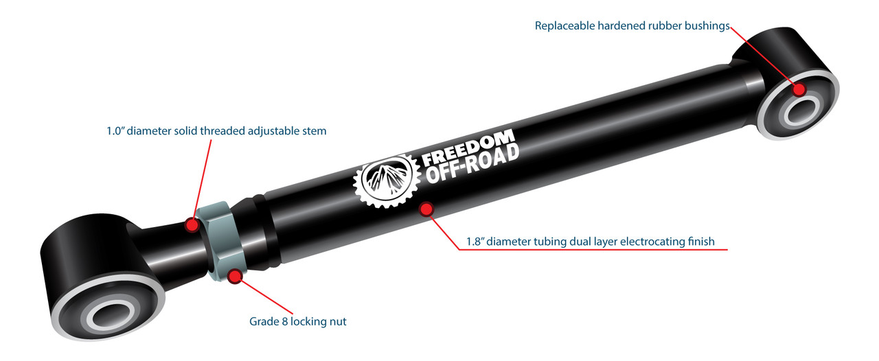 Rear Lower Control Arms for 0-6